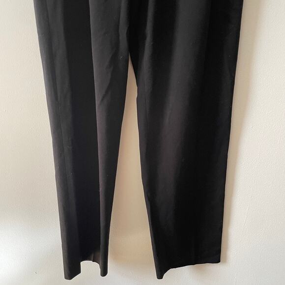MM LaFleur Black Pleated Trousers Sz 4 Workwear Career Professional - Picture 10 of 13